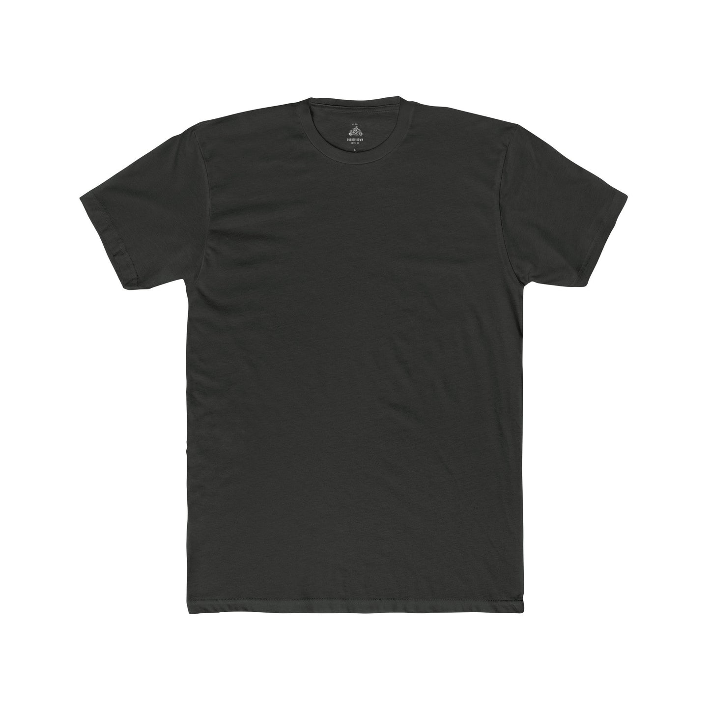 Men's TikTok Biker Cotton CrewTee - Rubber Down Coffee Company