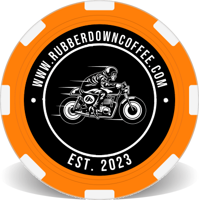 Rubber Down Coffee Clay Poker Chip - Rubber Down Coffee Company